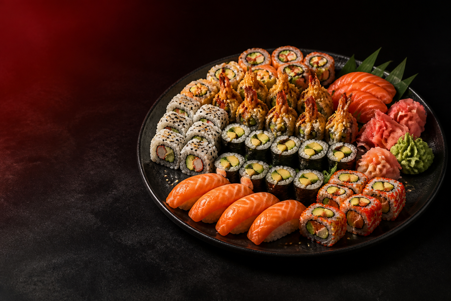 Sushi Home qarışıq sushi seti