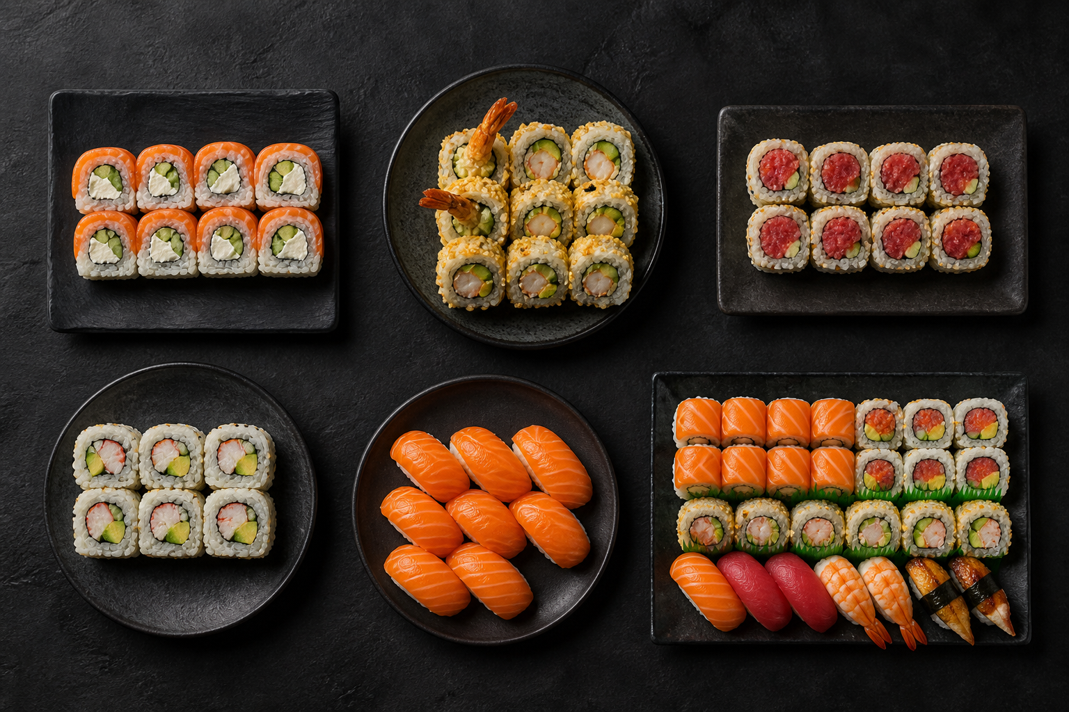 Sushi hazırlanması və seçimi